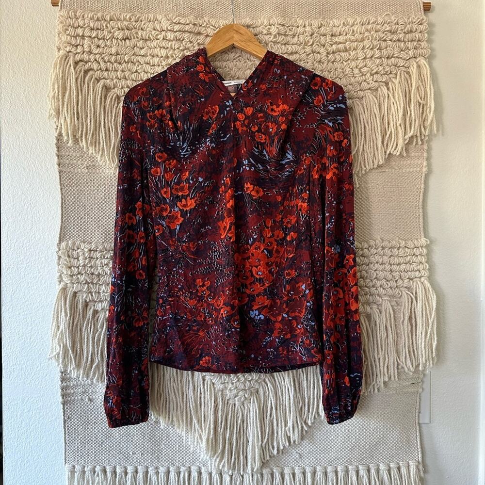 Samsoe Samsoe Oline Printed Blouse - image 1